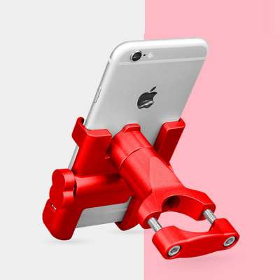 Most popular products phone holder bike metal for 4.5-6.8inch smartphones